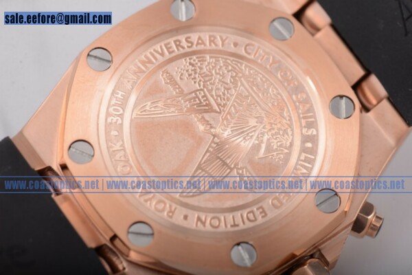 Audemars Piguet Royal Oak City of Sails Best Replica Watch Rose Gold 26022OR.OO.D098CR.01